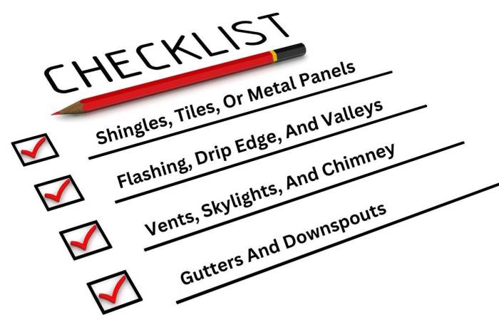 Roof inspection checklist for homeowners