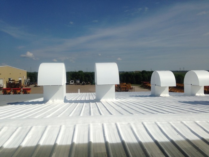 Cool roof technology